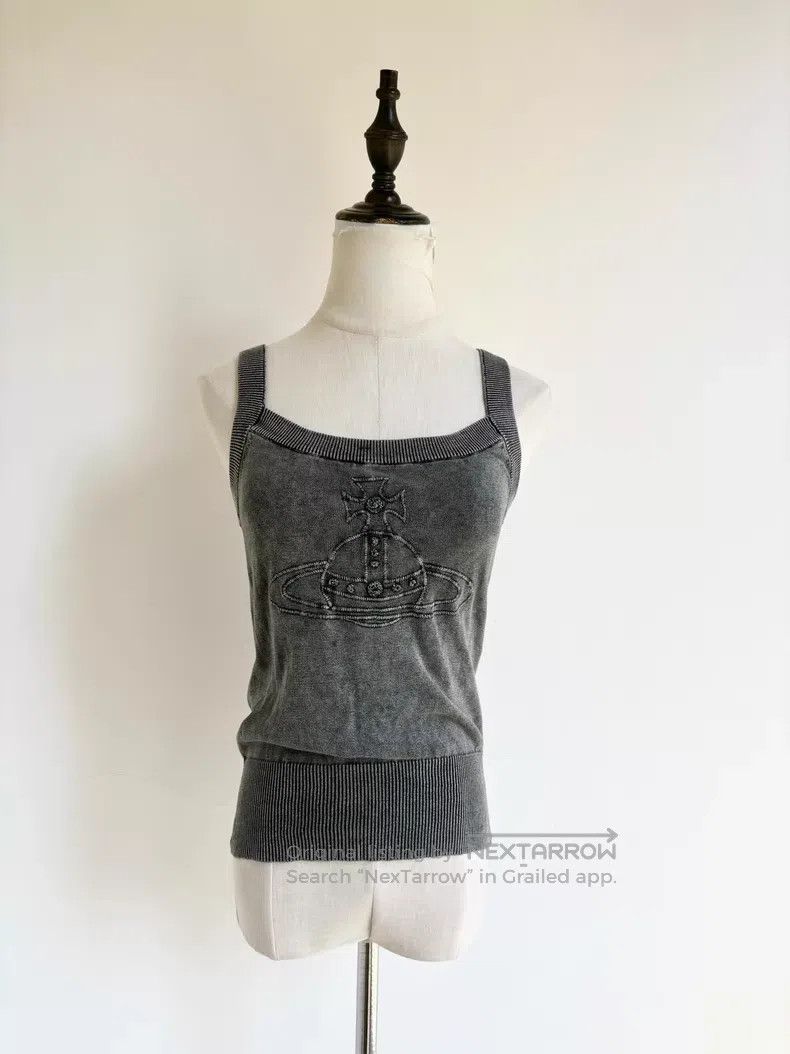 Vivienne Westwood Vivienne Westwood Gray Distressed Saturn Vest Strapless Size M / US 6-8 / IT 42-44 - 2 Thumbnail