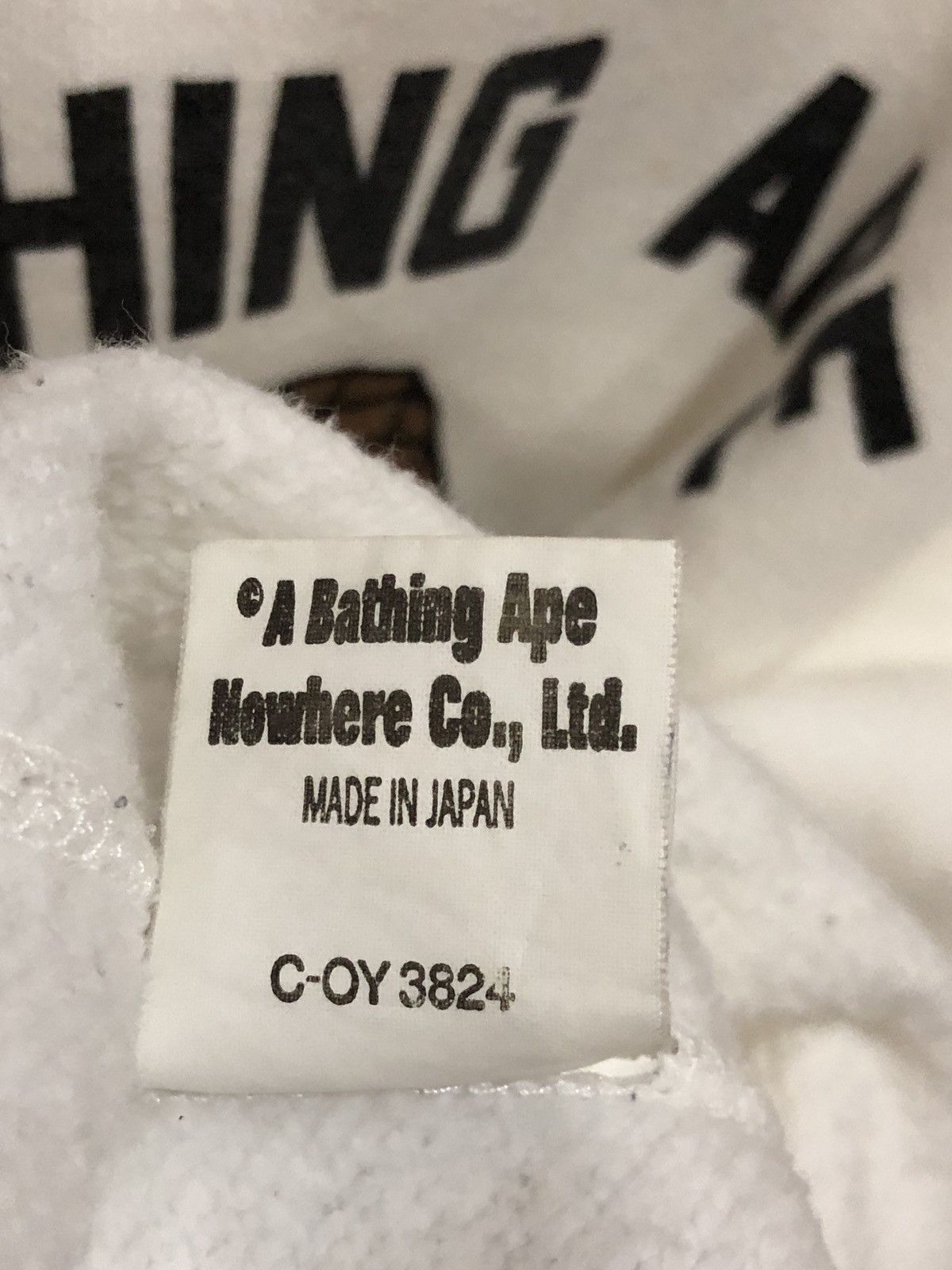 Bape OG Vintage 90s A Bathing Ape For Human Sweatshirts Pullover Size US M / EU 48-50 / 2 - 5 Thumbnail
