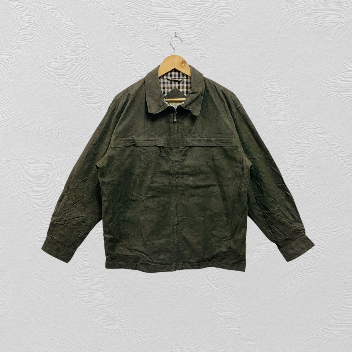 Aquascutum Vintage aquascutum shirt jacket Size US XL / EU 56 / 4 - 1 Thumbnail