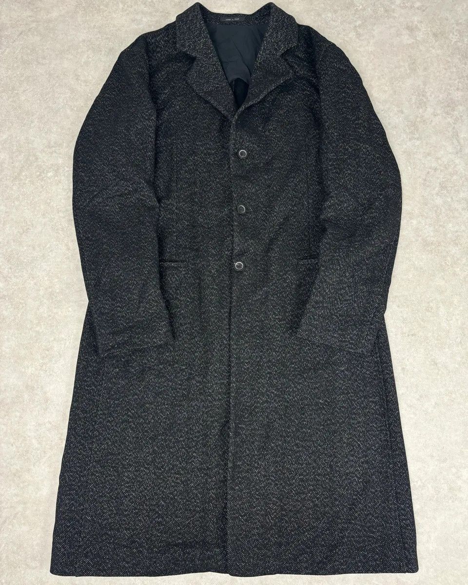 Emporio Armani AW2005 Emporio Armani Long Premium Wool Black Coat Size US L / EU 52-54 / 3 - 1 Thumbnail