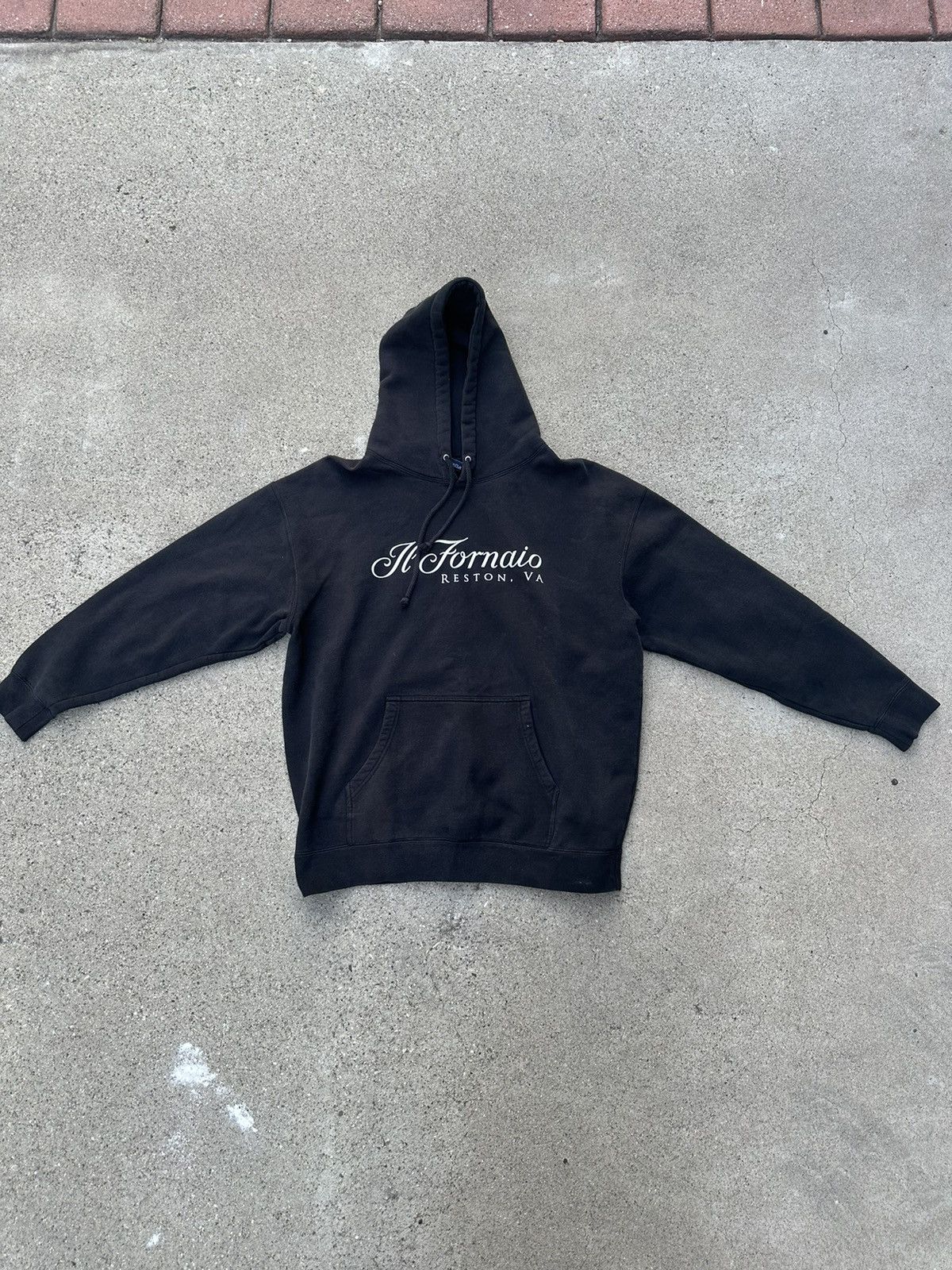 Vintage Black Vintage Virginia Hoodie Size US L / EU 52-54 / 3 - 1 Thumbnail