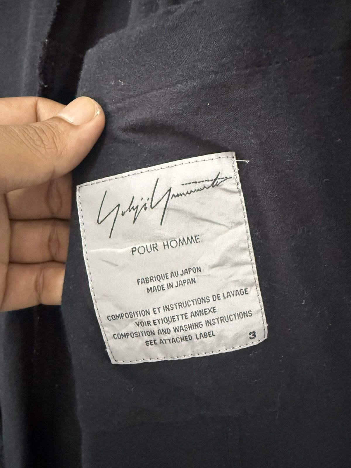 Yohji Yamamoto RUNWAY YYPH Panel Patchwork Cubism Inspire Publo Picasso Size US M / EU 48-50 / 2 - 14 Thumbnail