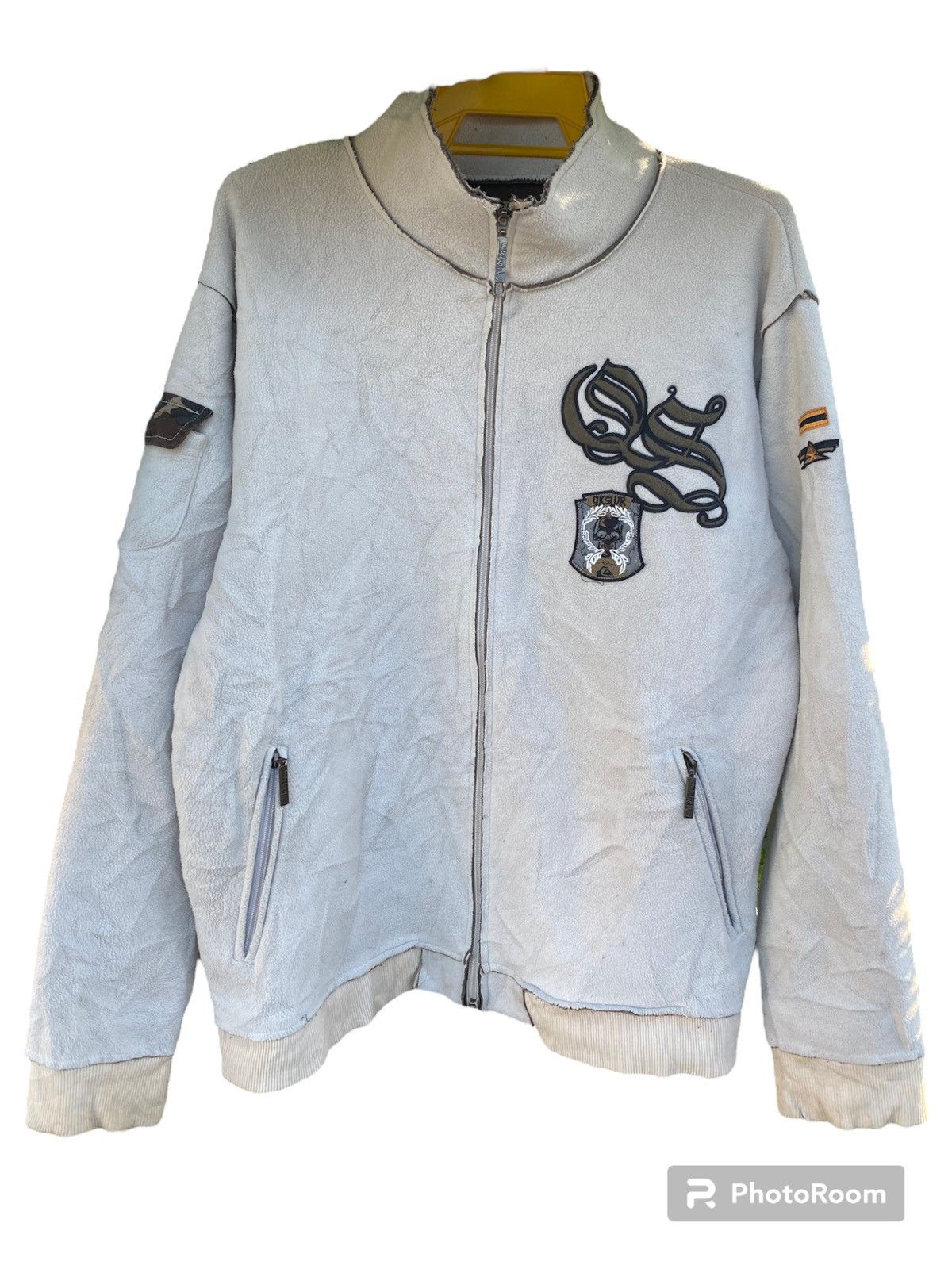Quiksilver 🔥 Rare 🔥 Distressed Quiksilver Jacket Size US M / EU 48-50 / 2 - 1 Thumbnail