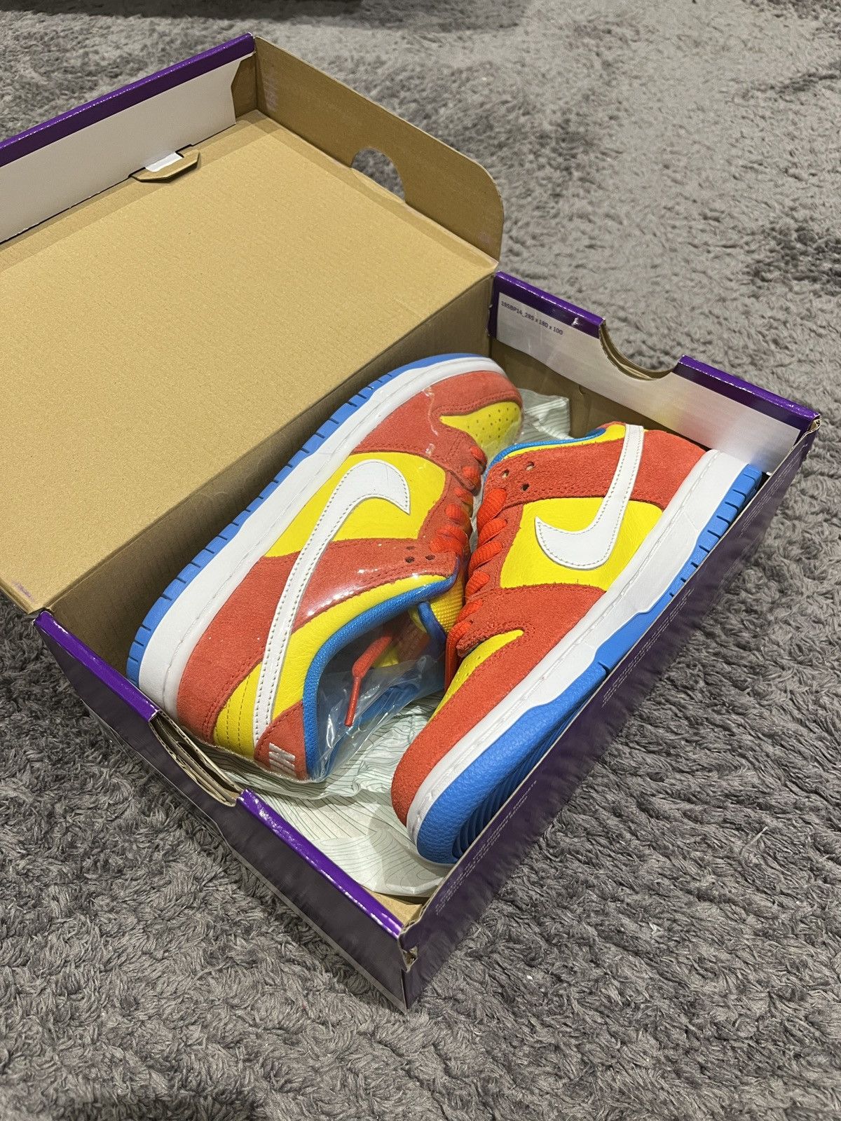 Nike Nike SB Dunk Low Bart Simpson US4.5 Size US 4.5 / IT 34.5 - 3 Thumbnail