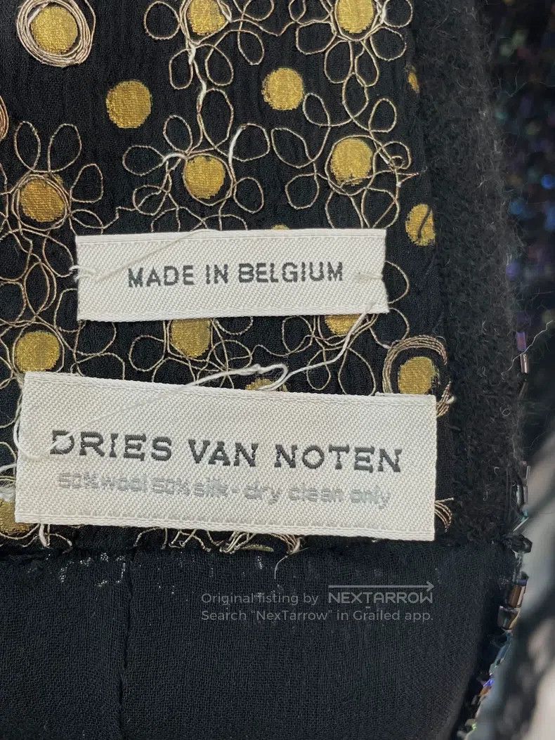 Dries Van Noten Dries Van Noten Beaded Scarf Size ONE SIZE - 2 Thumbnail