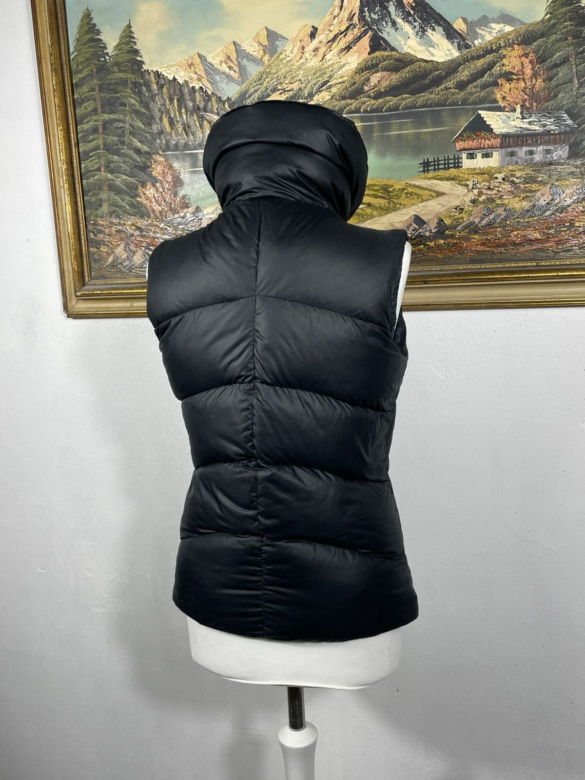Nike × Vintage Nike Small Swoosh Zip Hoodie Black Y2k 00s Retro Winter Warm Size XS / US 0-2 / IT 36-38 - 6 Thumbnail