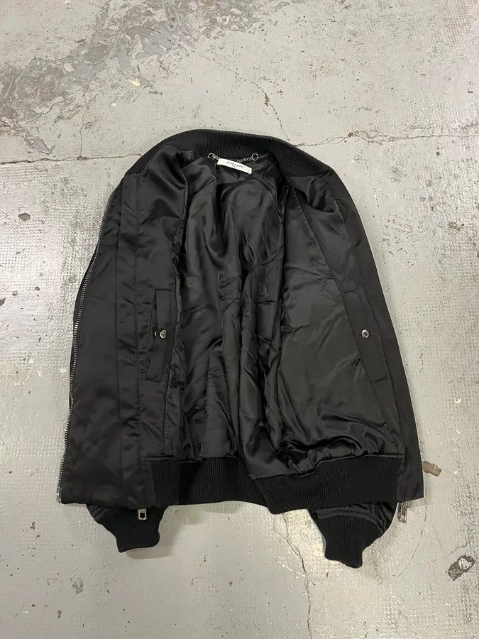 Givenchy AW2016 Givenchy Black Asymmetrical 2 Zips Bomber Jacket Size US M / EU 48-50 / 2 - 9 Thumbnail