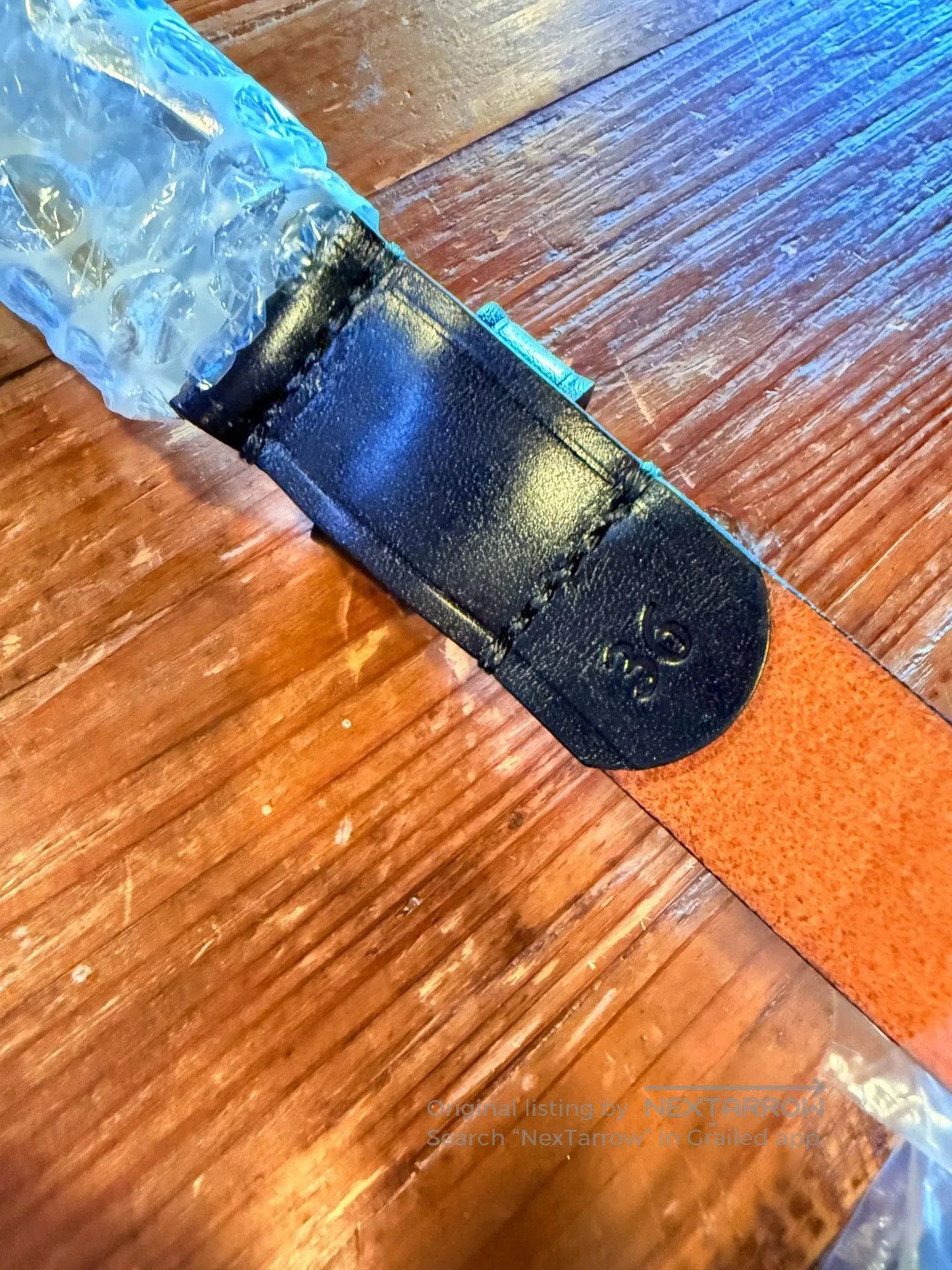 At Last & Co Small Square Buckle Belt. Size ONE SIZE - 4 Thumbnail