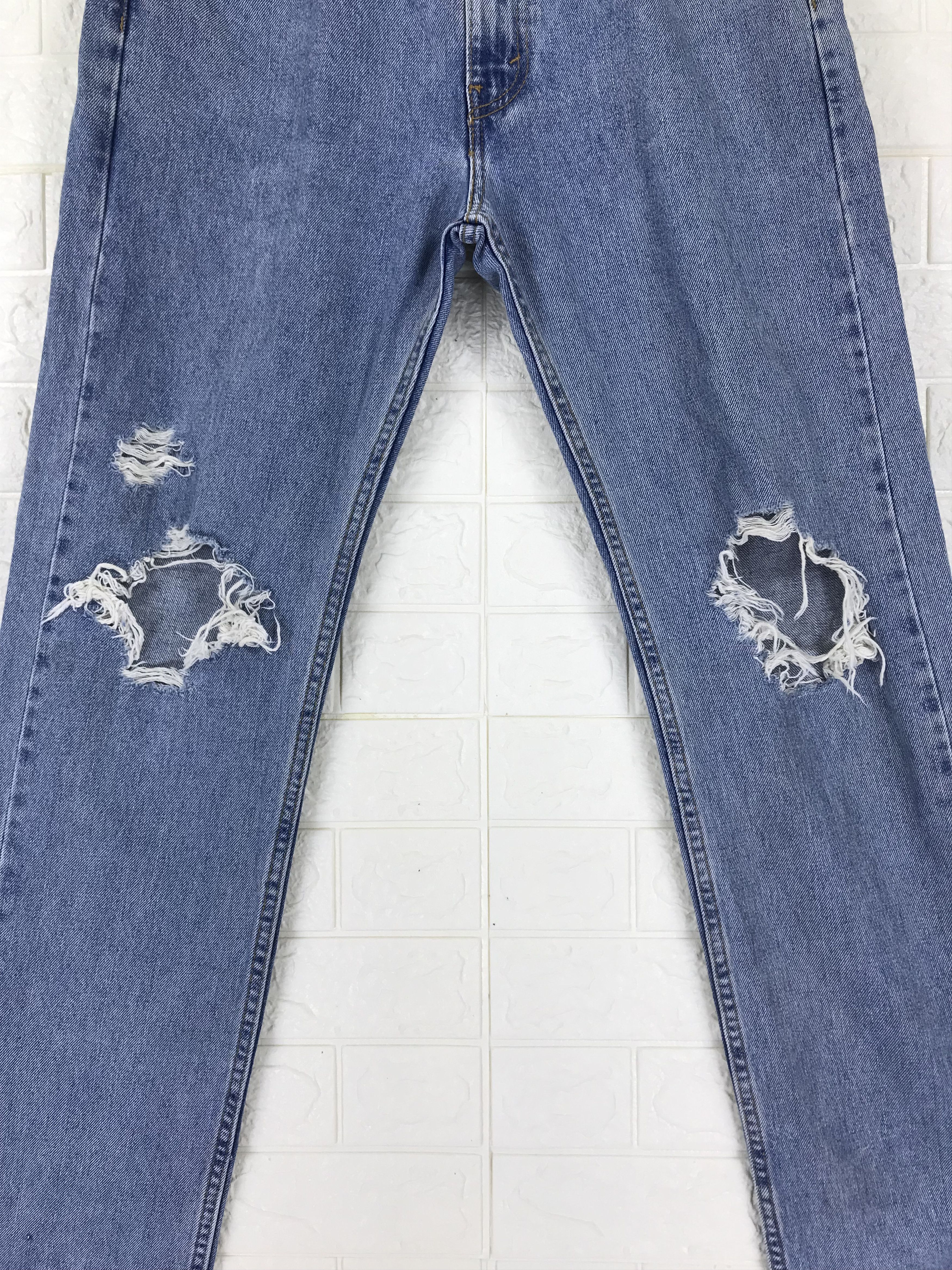 Levi's Vintage Levi's 505 Distressed Jeans Size US 32 / EU 48 - 3 Thumbnail