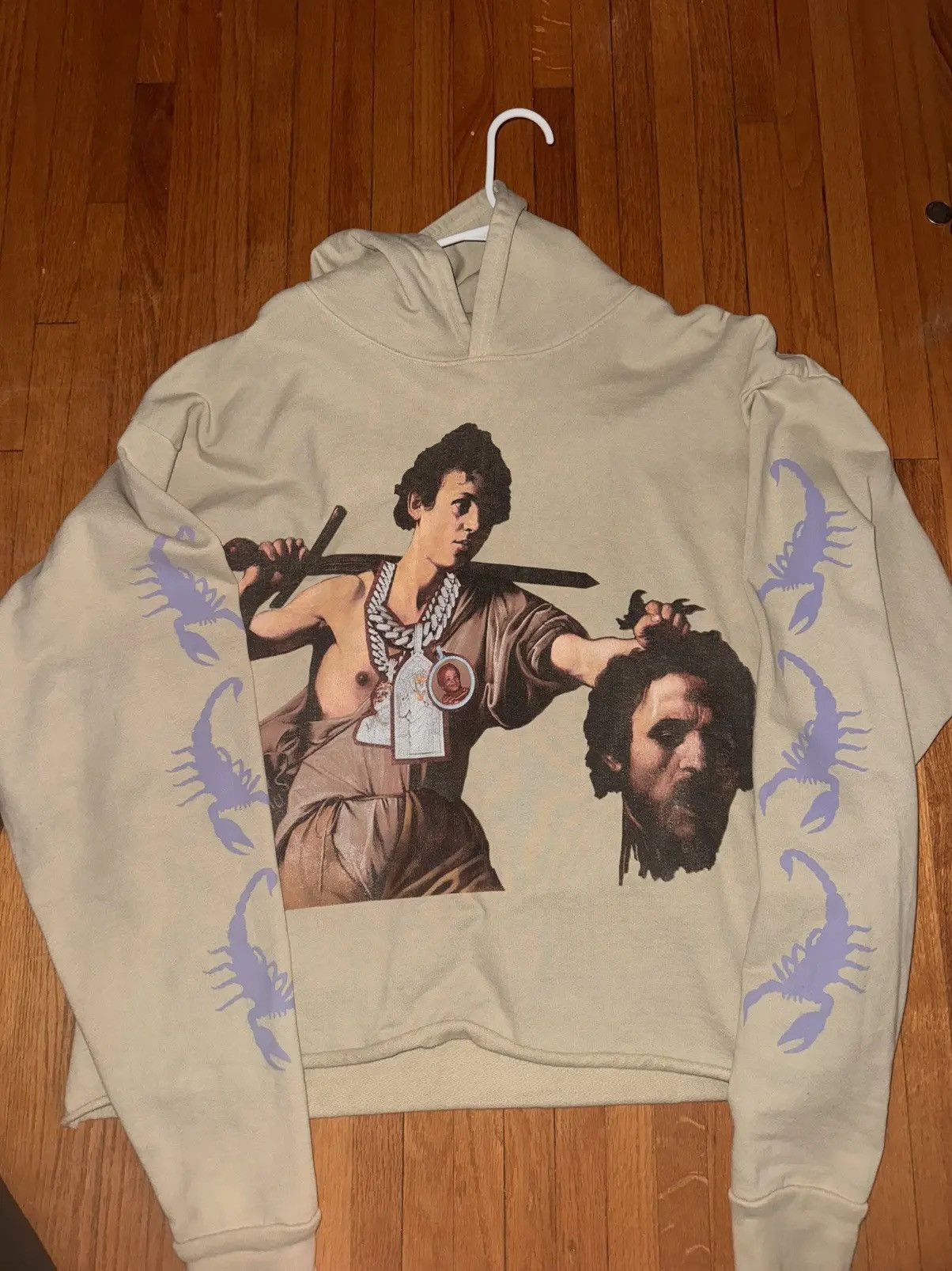 Other 3X SUPER RARE VIRGIL ABLOH DESIGNED. PRAY FOR PARIS HOODIE Size US XXL / EU 58 / 5 - 5 Thumbnail