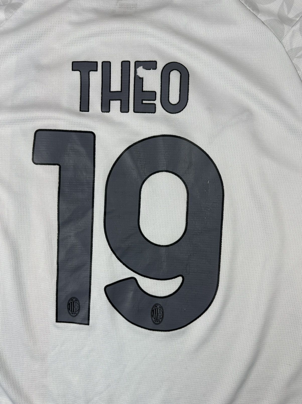 Puma Puma Ac Milan Away 2023/24 Theo #19 Soccer Jersey Size US XL / EU 56 / 4 - 16 Thumbnail
