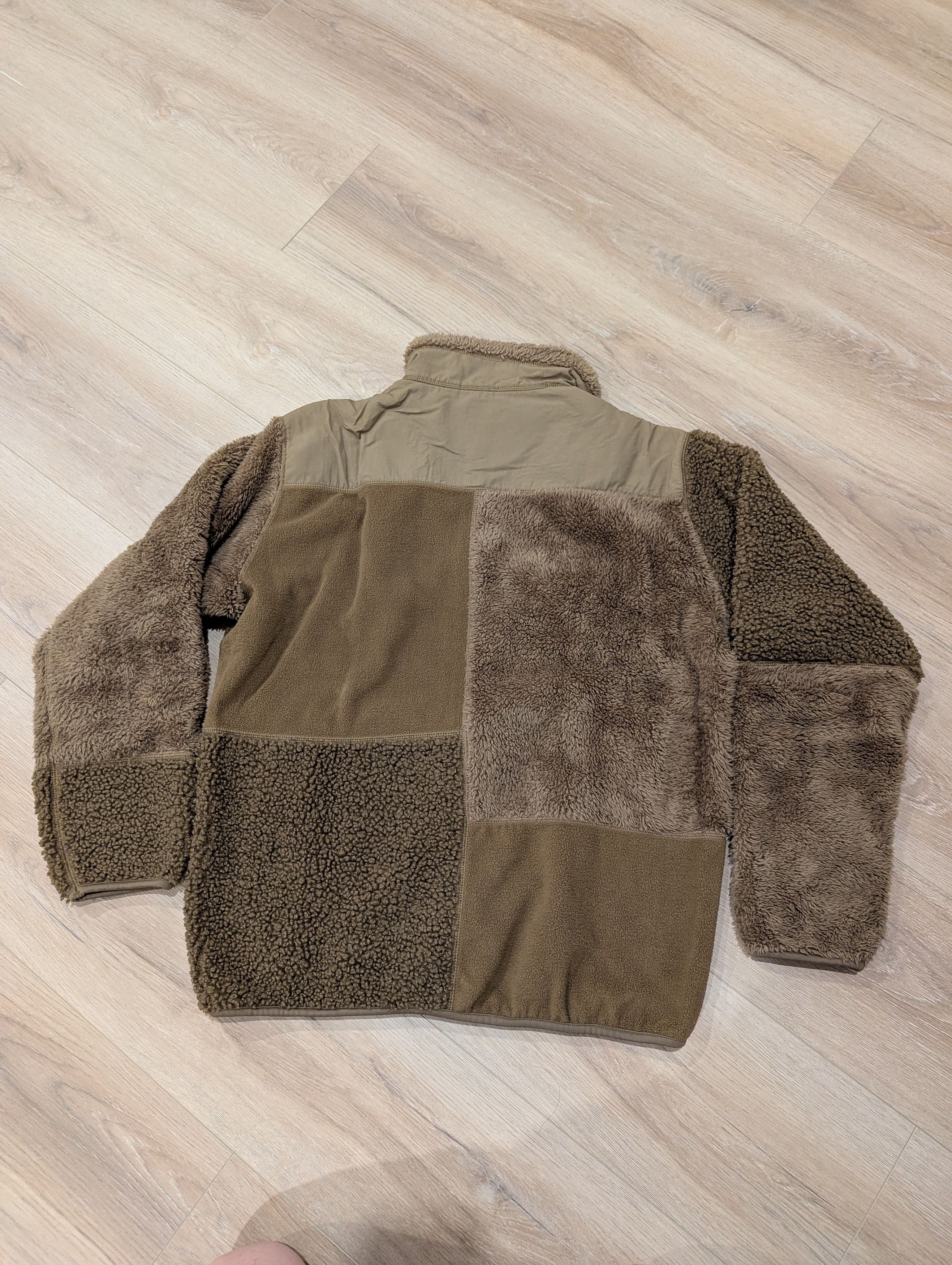 Engineered Garments × Uniqlo Patchwork Fleece Zip Up Size US S / EU 44-46 / 1 - 2 Thumbnail