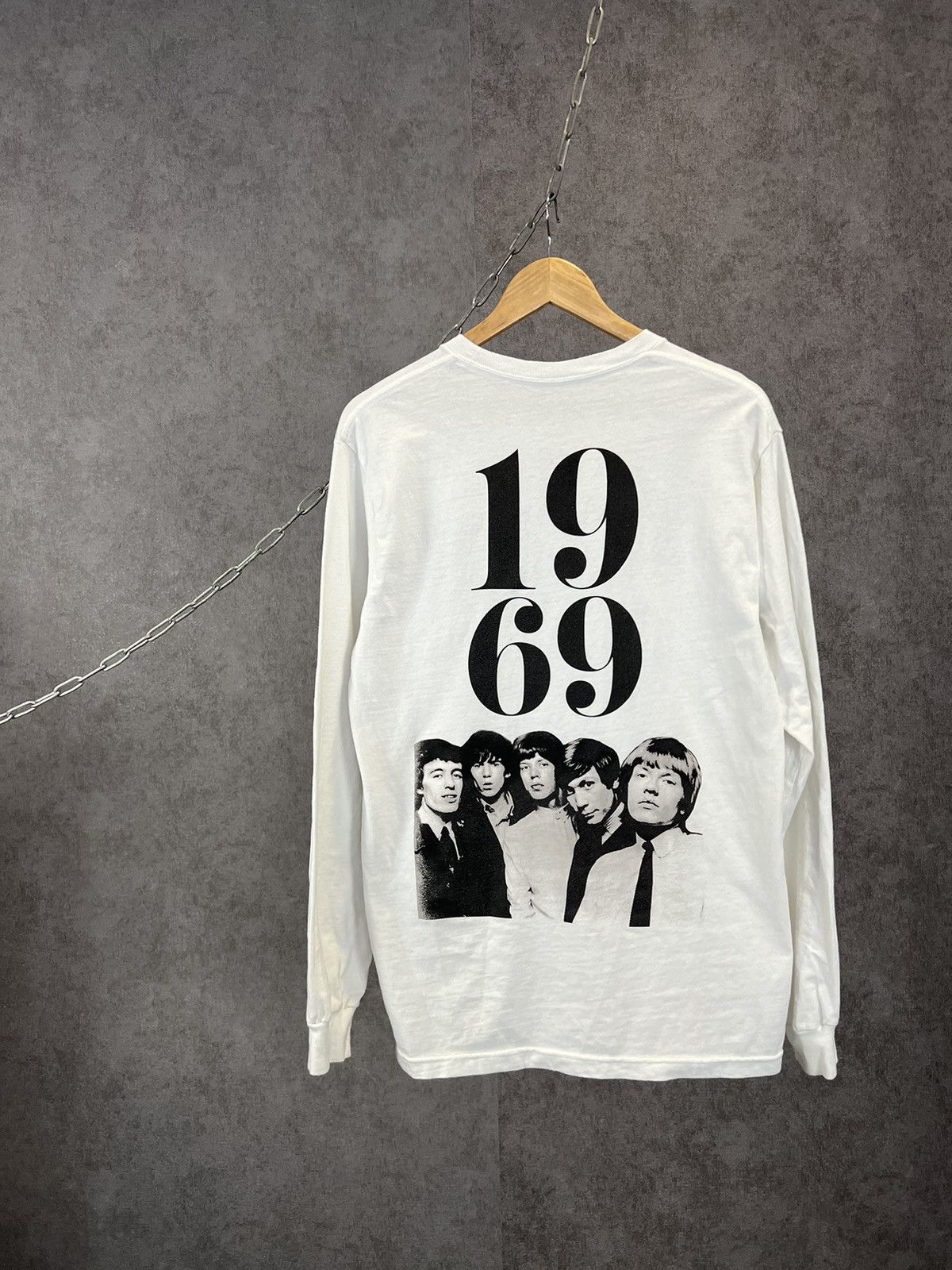 The Rolling Stones The Rolling Stones overprinted longsleeve Size US M / EU 48-50 / 2 - 2 Thumbnail