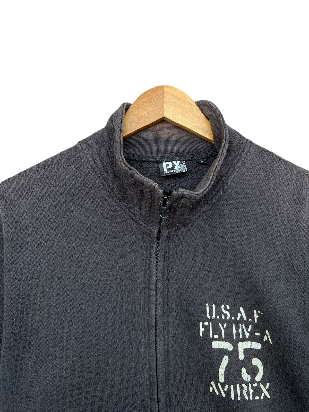 Avirex Y2k AVIREX USAAF Black Sweater Size US S / EU 44-46 / 1 - 4 Thumbnail