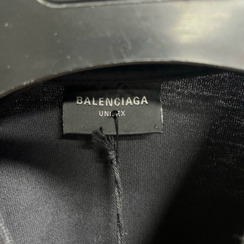 Balenciaga Balenciaga Black monogrammed architectural print crew neck Size US S / EU 44-46 / 1 - 2 Thumbnail