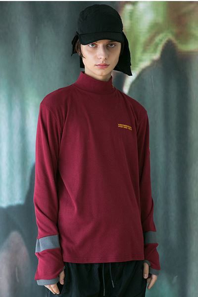 Designer × Japanese Brand Another Youth Mockneck Longsleeve T Shirt Size US M / EU 48-50 / 2 - 2 Thumbnail