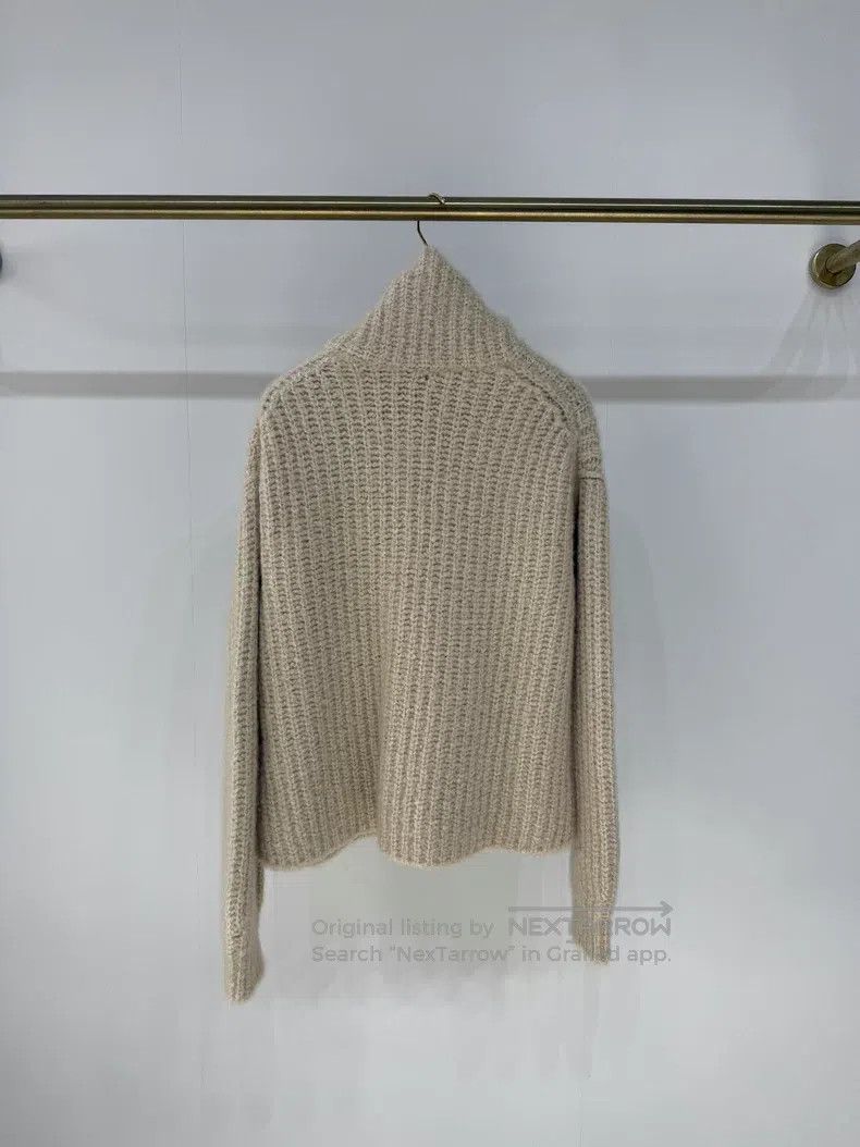 Loro Piana Loro Piana Aircash Cashmere Yarn Cocoon High Neck Sweater Size S / US 4 / IT 40 - 6 Thumbnail