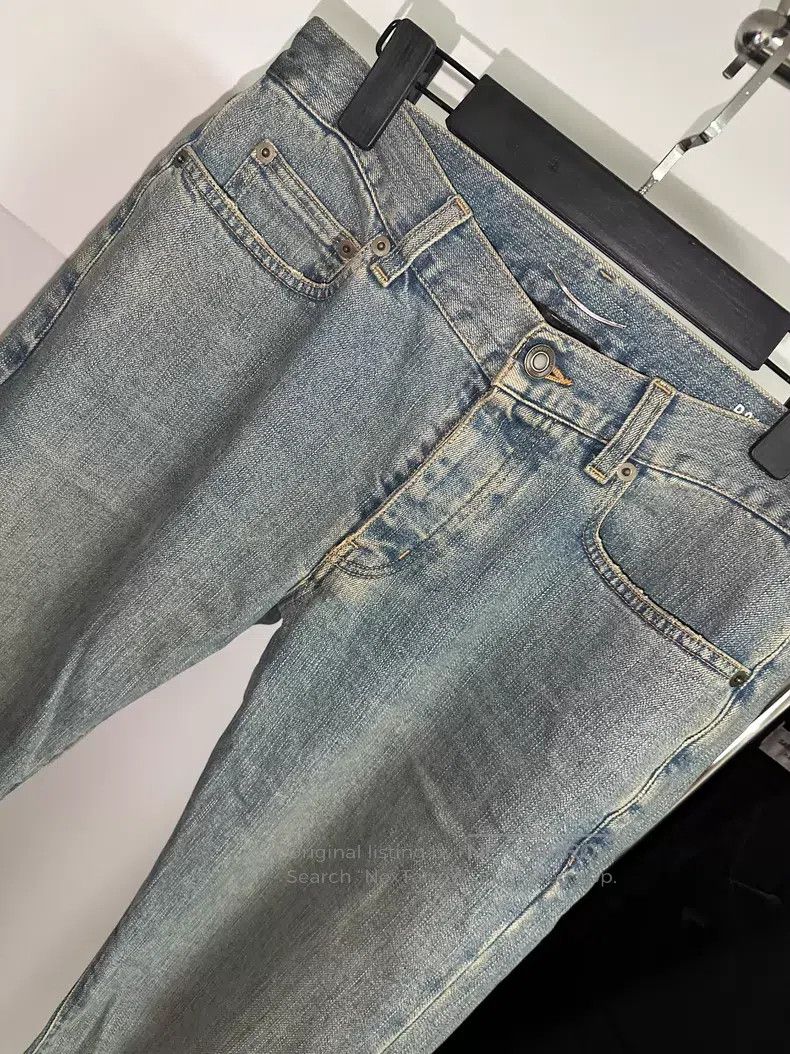 Saint Laurent Paris Saint Laurent Paris Knee Hole Washed and Worn Denim Jeans Size US 30 / EU 46 - 3 Thumbnail