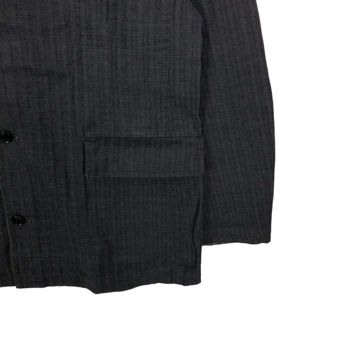 Japanese Brand 🔥VINTAGE HIKORY CHORE JACKET CK JAPAN ISSEY MIYAKE Size US L / EU 52-54 / 3 - 4 Thumbnail