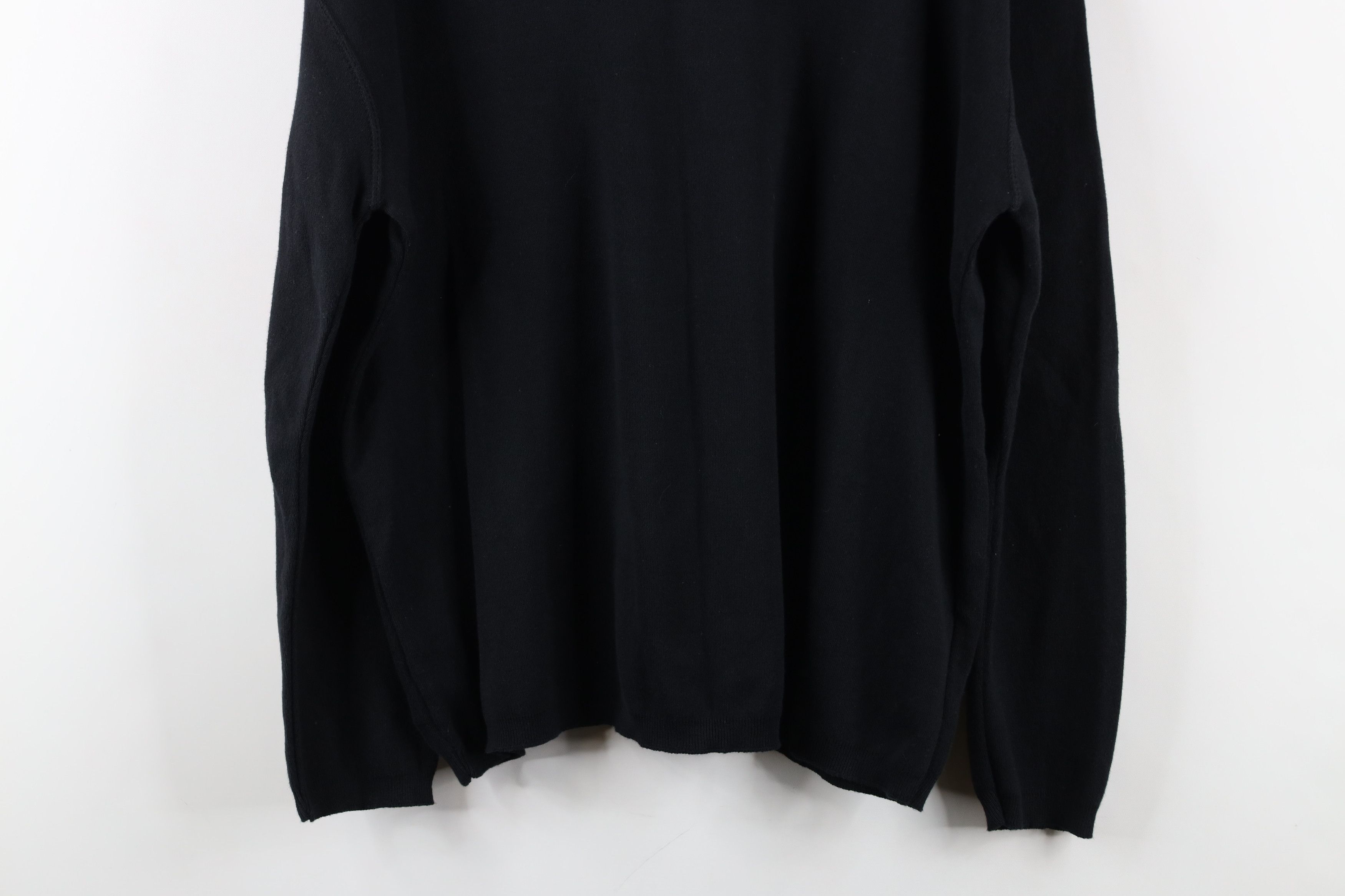Eddie Bauer × Vintage Deadstock Vintage 90s Eddie Bauer Knit Sweater Black USA Size S / US 4 / IT 40 - 9 Thumbnail