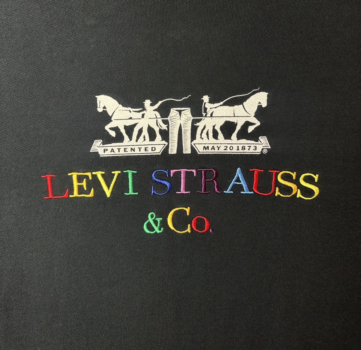 Levi's × Levi's Vintage Clothing Levis Streetwear Rainbow Logo Front Cotton Sweatshirt Size S Size US S / EU 44-46 / 1 - 2 Thumbnail