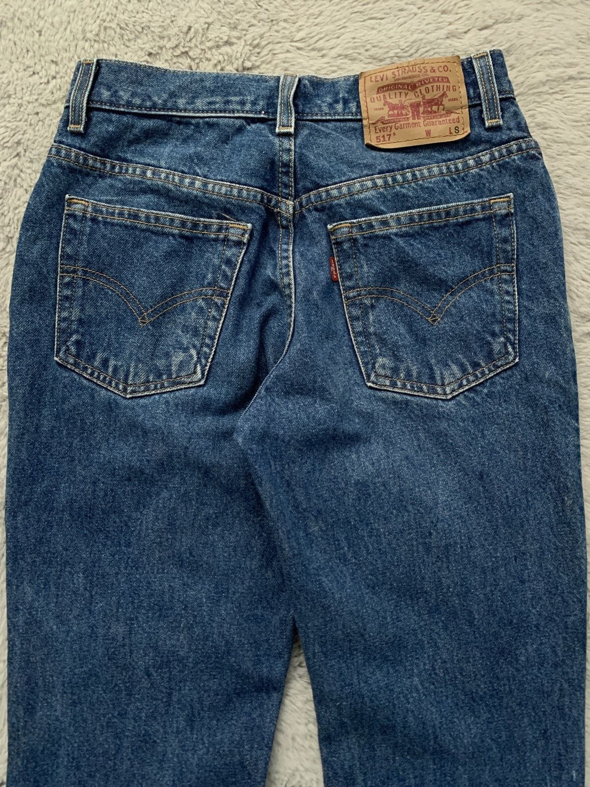 Levi's VINTAGE 90s LEVI'S 517 BOOTCUT JEANS Size US 29 - 10 Thumbnail