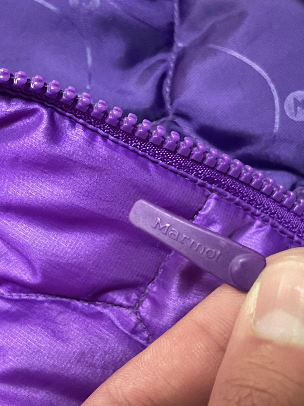 Marmot × Vintage MARMOT AMA DABLAM 800 DOWN PUFFER CRAZY PURPLE SIZE S Size S / US 4 / IT 40 - 22 Thumbnail