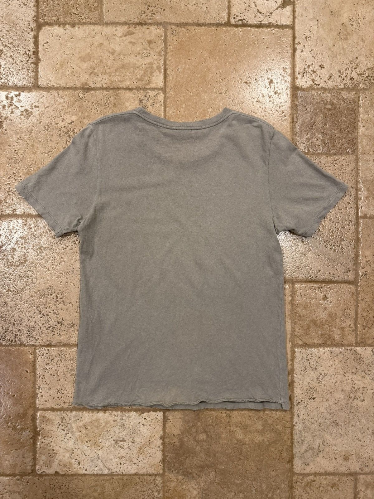 Saint Laurent Paris Saint Laurent Paris Rive Gauche Box Logo 2018 Grey T-Shirt Size US XS / EU 42 / 0 - 19 Thumbnail