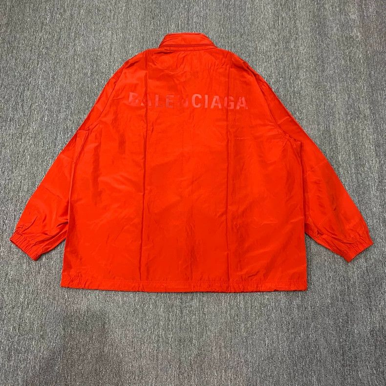 Balenciaga Balenciaga size 48 Red embroidered logo jacket Size US M / EU 48-50 / 2 - 2 Thumbnail