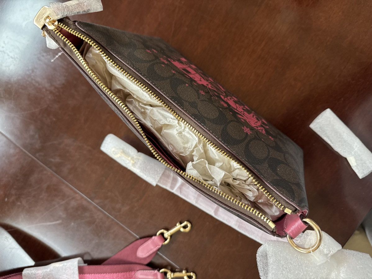 Coach Coach Clara Signature Canvas Horse Sleigh Shoulder Bag Size ONE SIZE - 2 Thumbnail