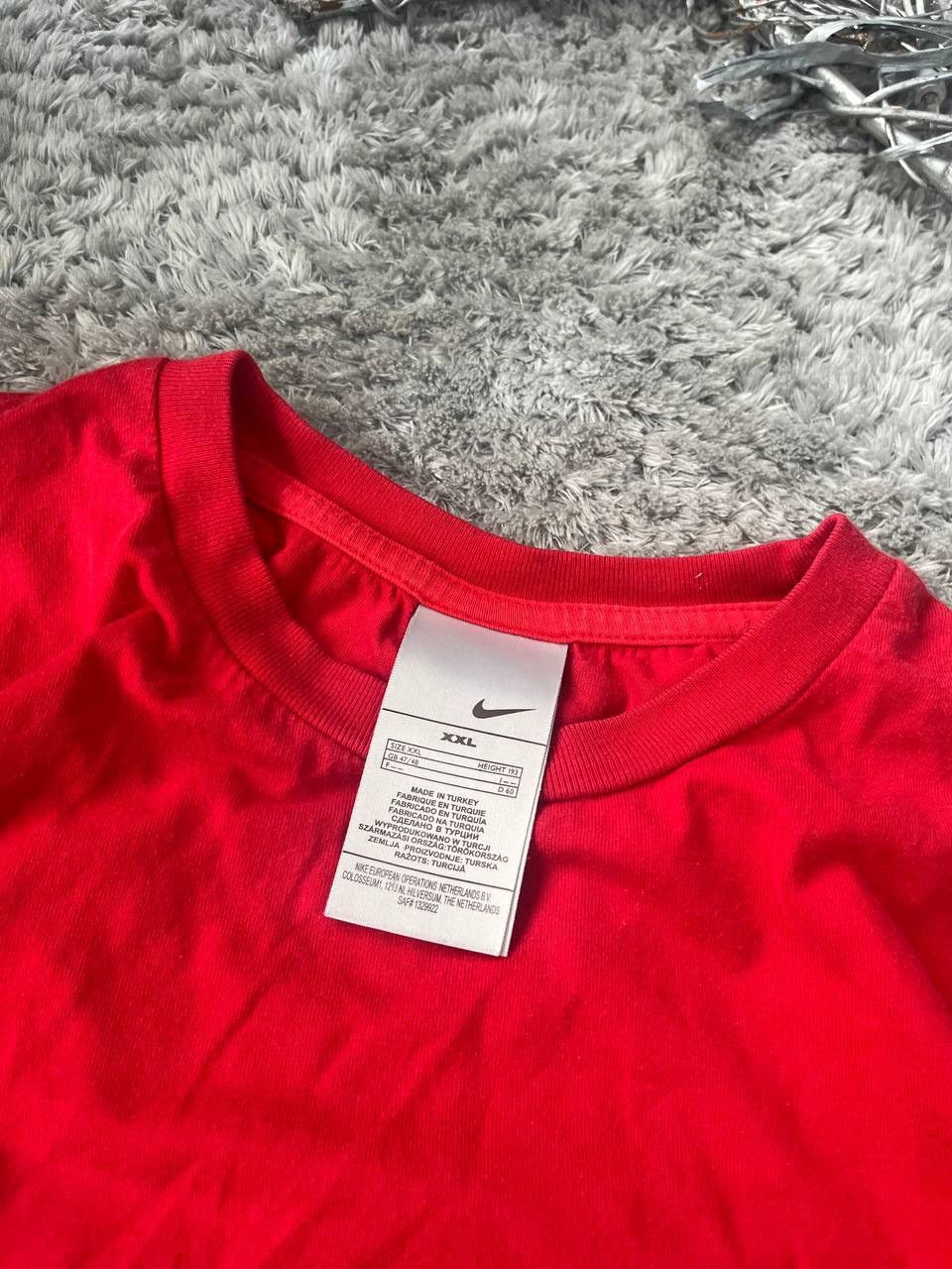Nike × Vintage 00s Nike T-Shirt Streetwear Vintage Rare Big Logo Swoosh Size US XL / EU 56 / 4 - 5 Thumbnail