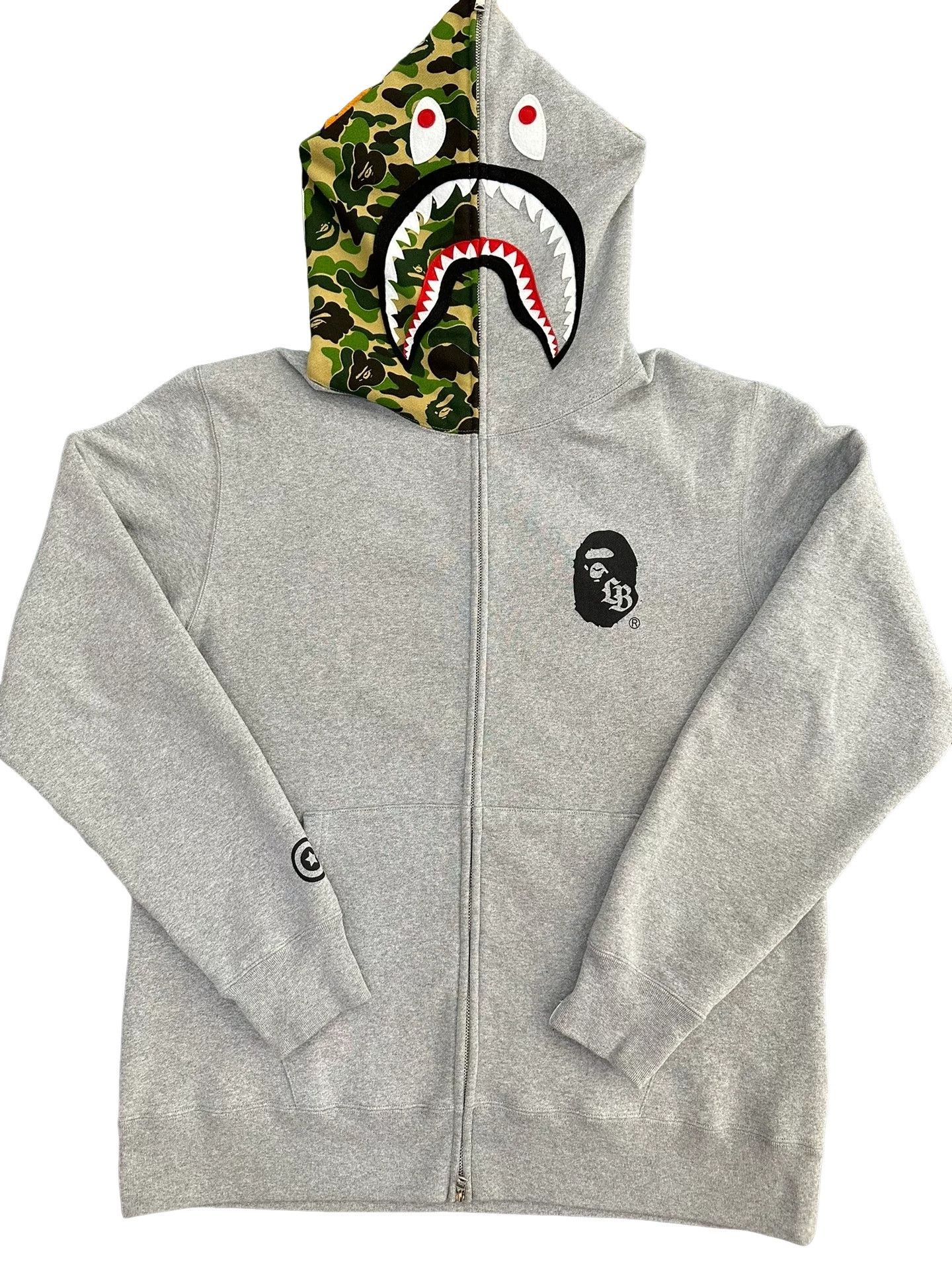Bape Bape x Liberty Walk Shark Hoodie Gray Size XXL Size US XXL / EU 58 / 5 - 1 Thumbnail