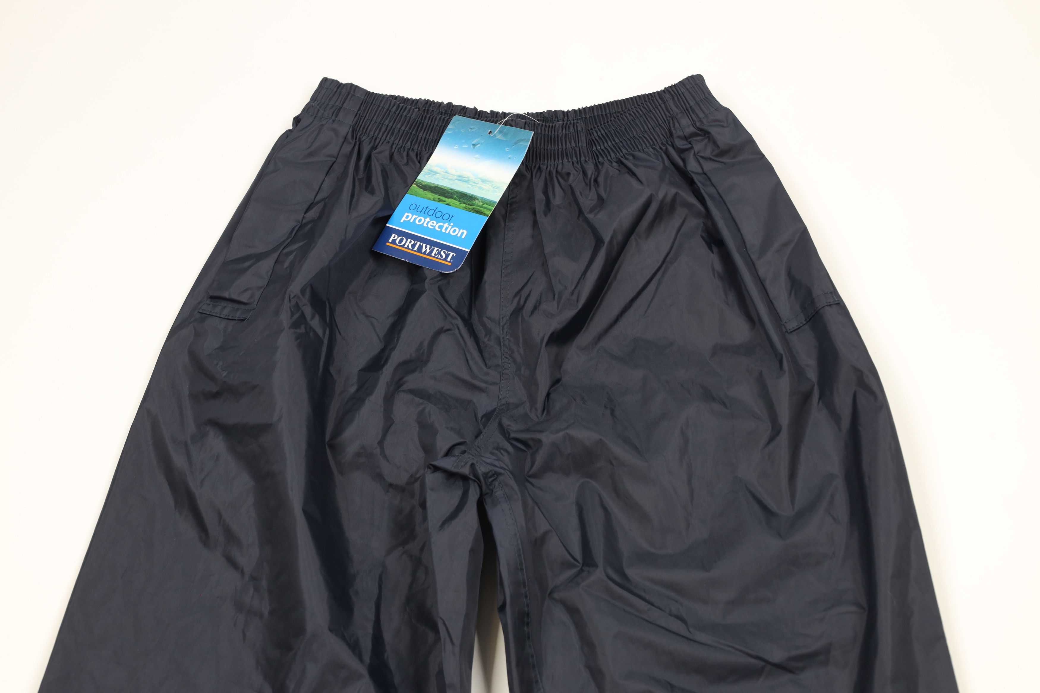 Vintage Deadstock Vintage Streetwear Wide Leg Waterproof Rain Pants Size US 32 / EU 48 - 2 Thumbnail