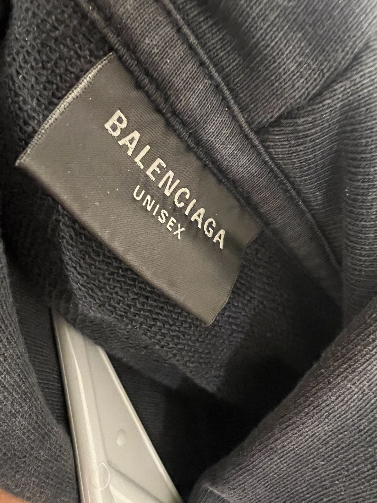 Balenciaga Balenciaga 3B Double Sided Embroidered Hoodie Size US XL / EU 56 / 4 - 7 Thumbnail