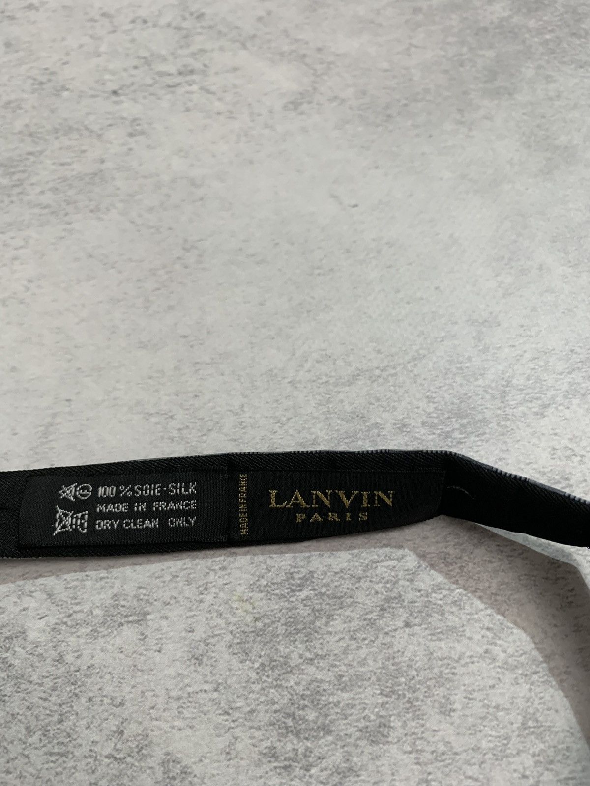 Lanvin Authentic Lanvin Paris Self-Tie Bow Tie Size ONE SIZE - 6 Thumbnail
