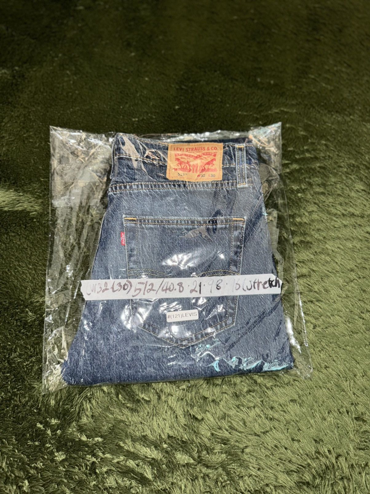 Levi's [W32/L30] Levi’s 512 Stretch Vintage Wash Denim Pants Size US 32 / EU 48 - 12 Thumbnail