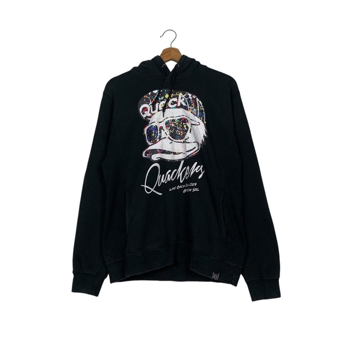 Japanese Brand B One Soul Duck Dude Quackers Pullover Hoodie Size US M / EU 48-50 / 2 - 10 Thumbnail
