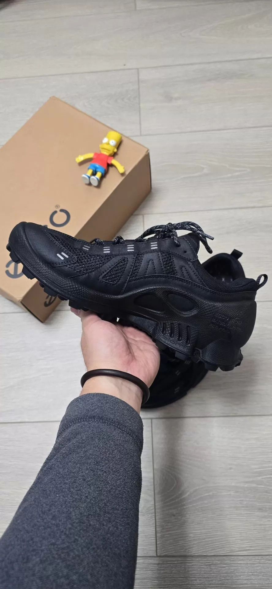 Ecco ecco Biom C Trail Black 44 OG Box Near Mint Shoes Size US 11 / EU 44 - 3 Thumbnail