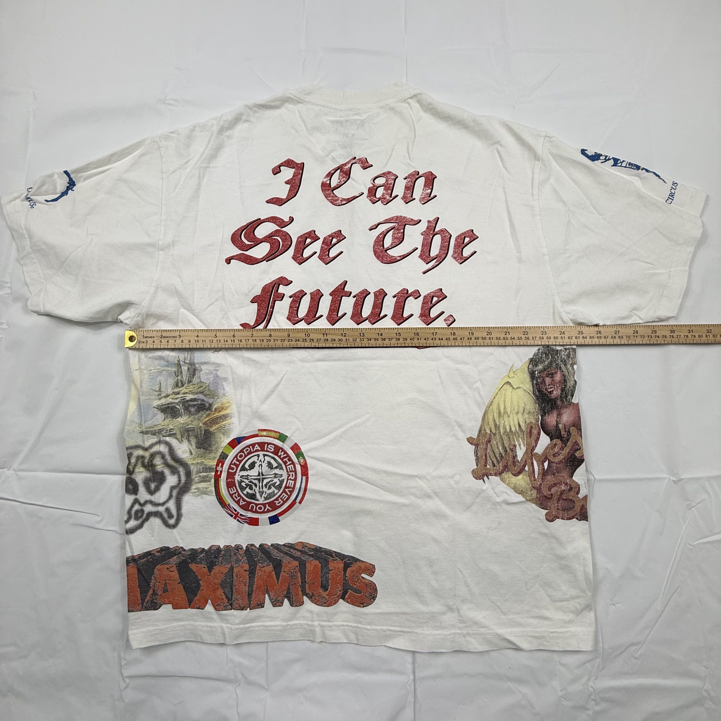 Travis Scott Travis Scott Utopia Circus Maximus Tour Shirt Size US XXL / EU 58 / 5 - 8 Thumbnail
