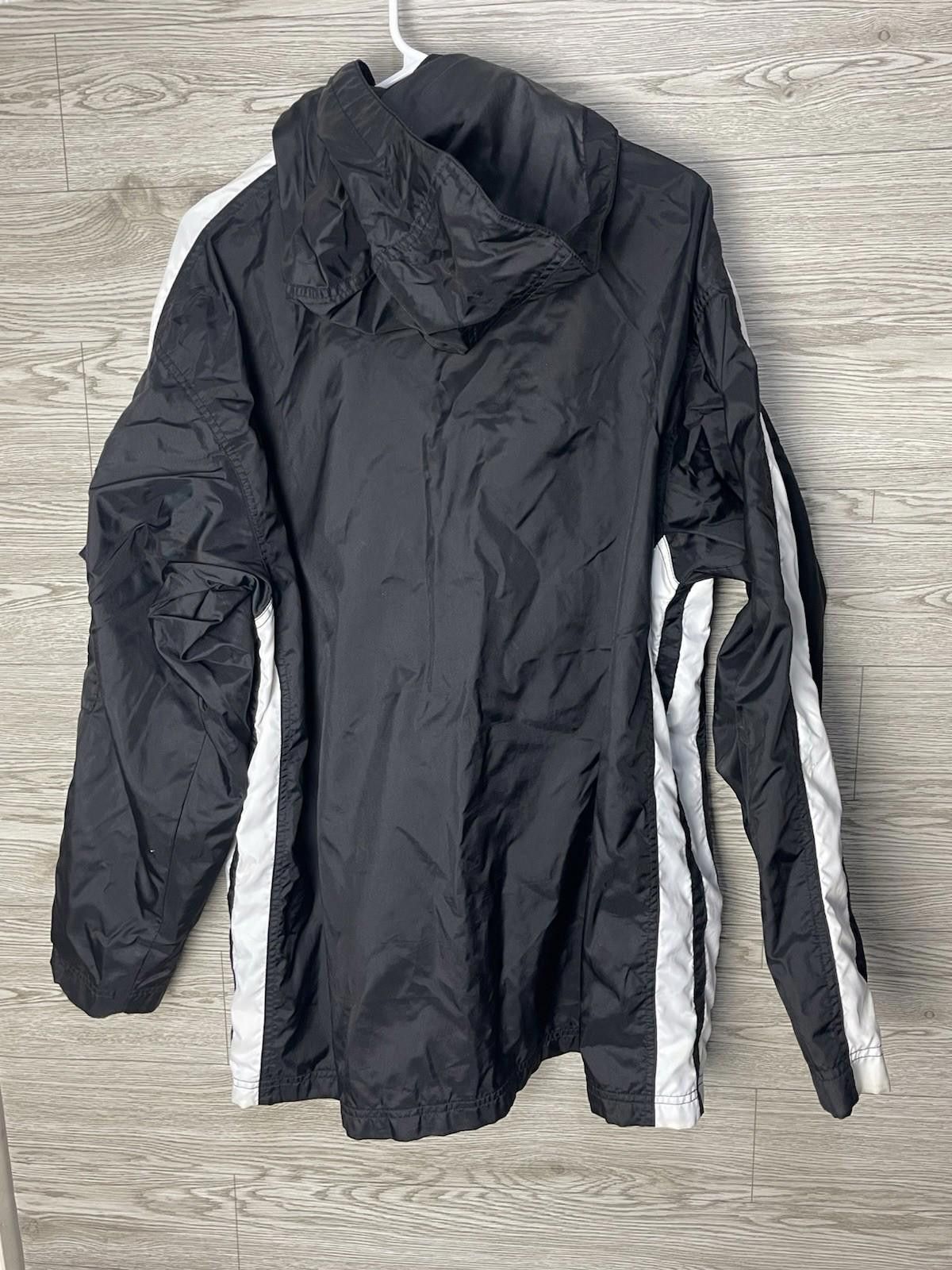 Nike Vintage Nike Air Swoosh Jacket Hoodie Black 90s Men’s Large Size US L / EU 52-54 / 3 - 2 Thumbnail