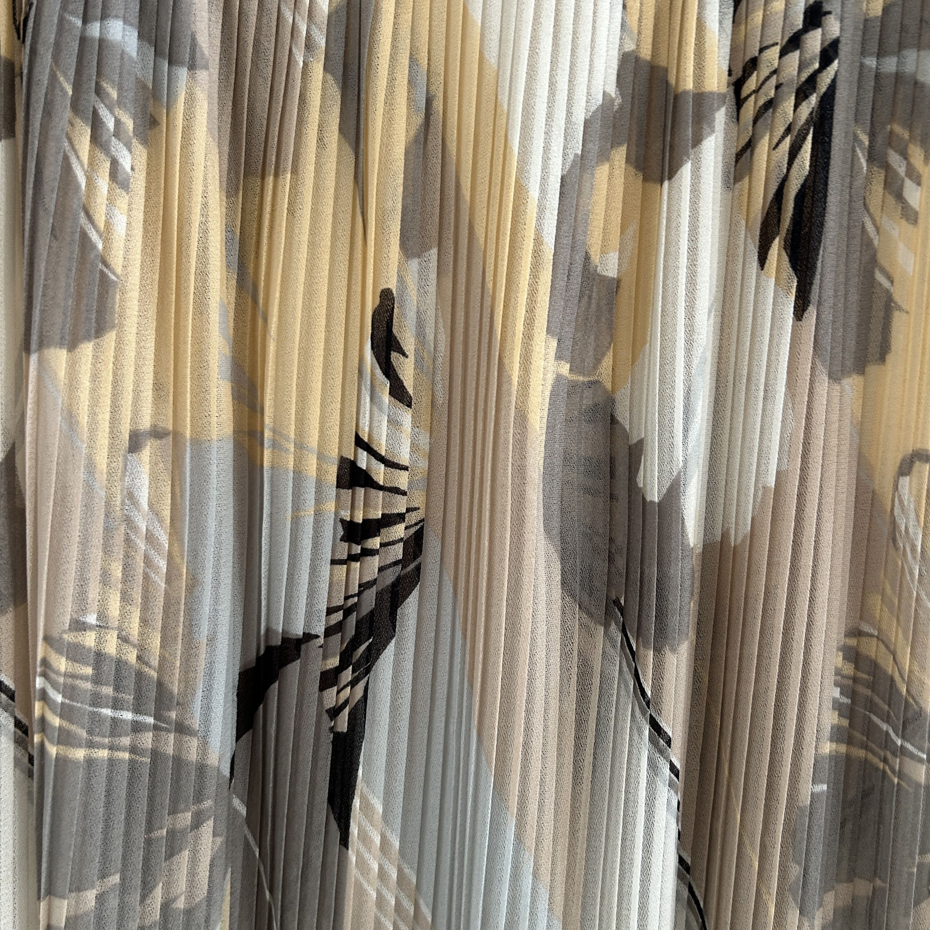Vintage Vintage 70s Pleated Midi Dress Size M / US 6-8 / IT 42-44 - 12 Thumbnail