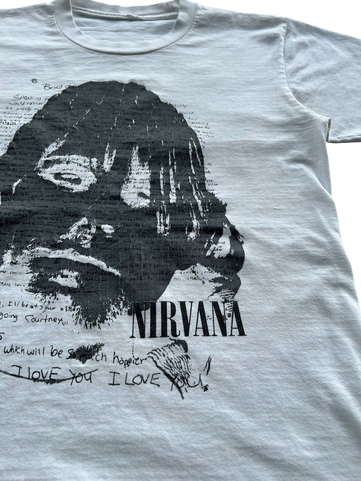 Band Tees × Nirvana 🔥Nirvana Vintage Single Stitch Kurt Cobain Grunge Rock Bang Size US XS / EU 42 / 0 - 5 Thumbnail