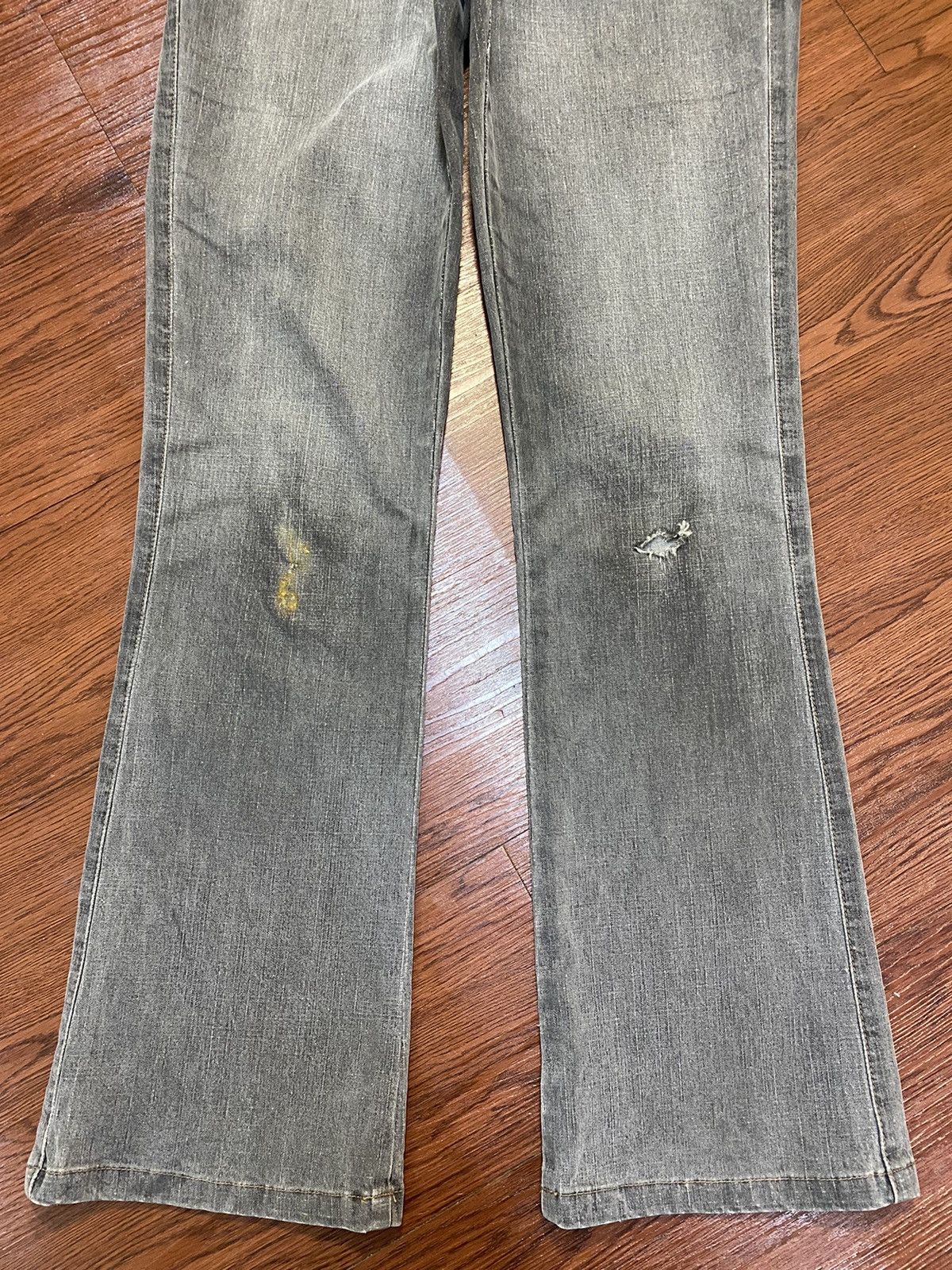 Japanese Brand Vintage Japanese Brand Fade Wash Flare Jeans Size US 28 / EU 44 - 5 Thumbnail
