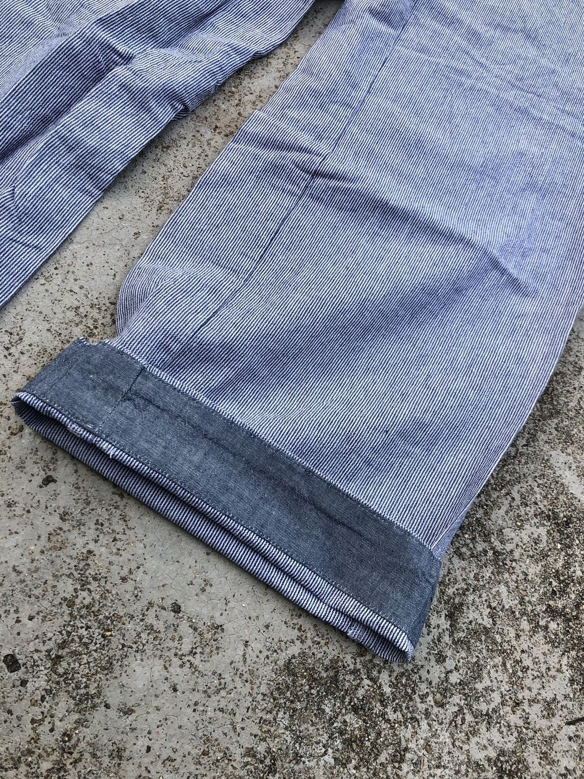 Banana Republic STRIPED⚡️⚡️RELAXED FIT PANTS BY BANANA REPUBLIC Size US 33 - 5 Thumbnail