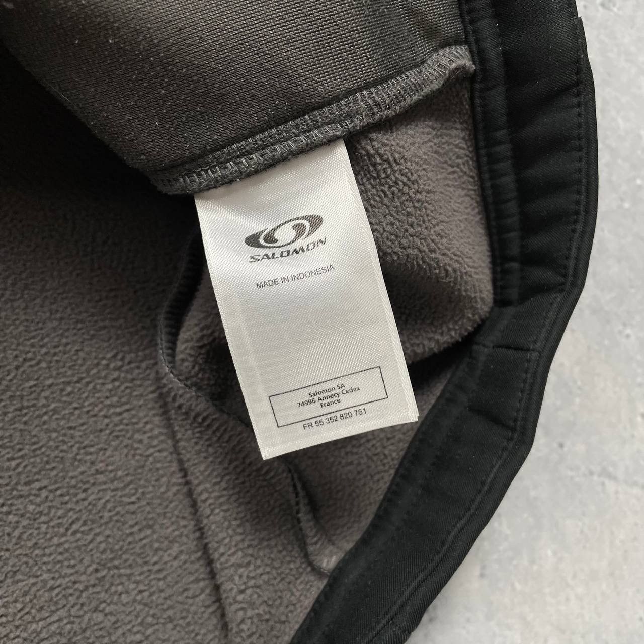 Salomon Salomon Soft Shell Full Zip Up Jacket Black Size XL Size US XL / EU 56 / 4 - 17 Thumbnail
