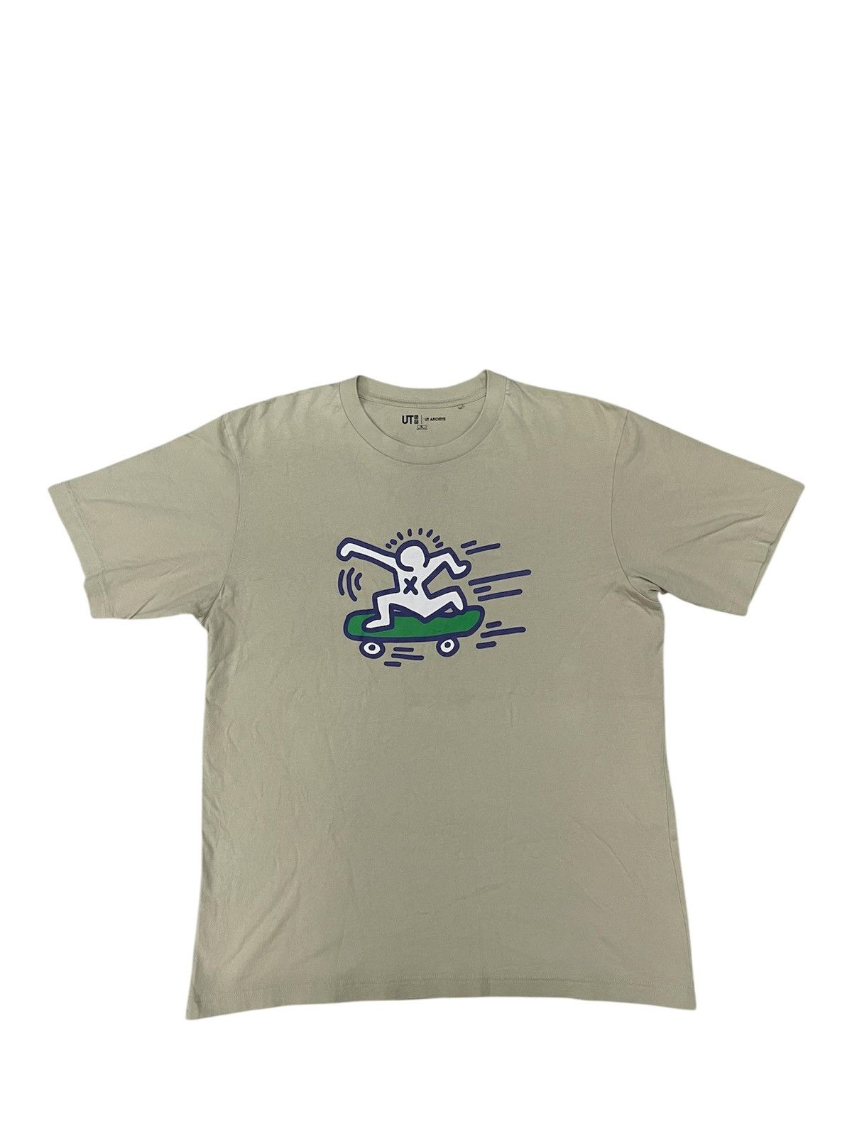 Keith Haring Uniqlo UT Archive X Keith Haring Skateboards Tee Size US L / EU 52-54 / 3 - 1 Thumbnail