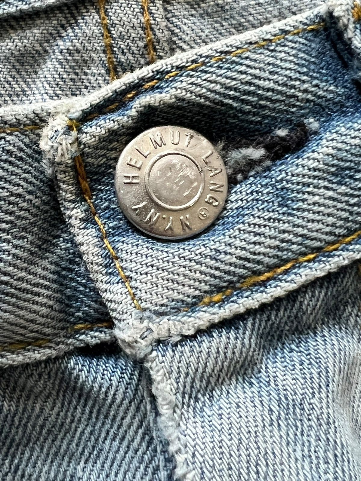 Helmut Lang 1990s Helmut Lang Washed Denim Size US 28 / EU 44 - 14 Thumbnail