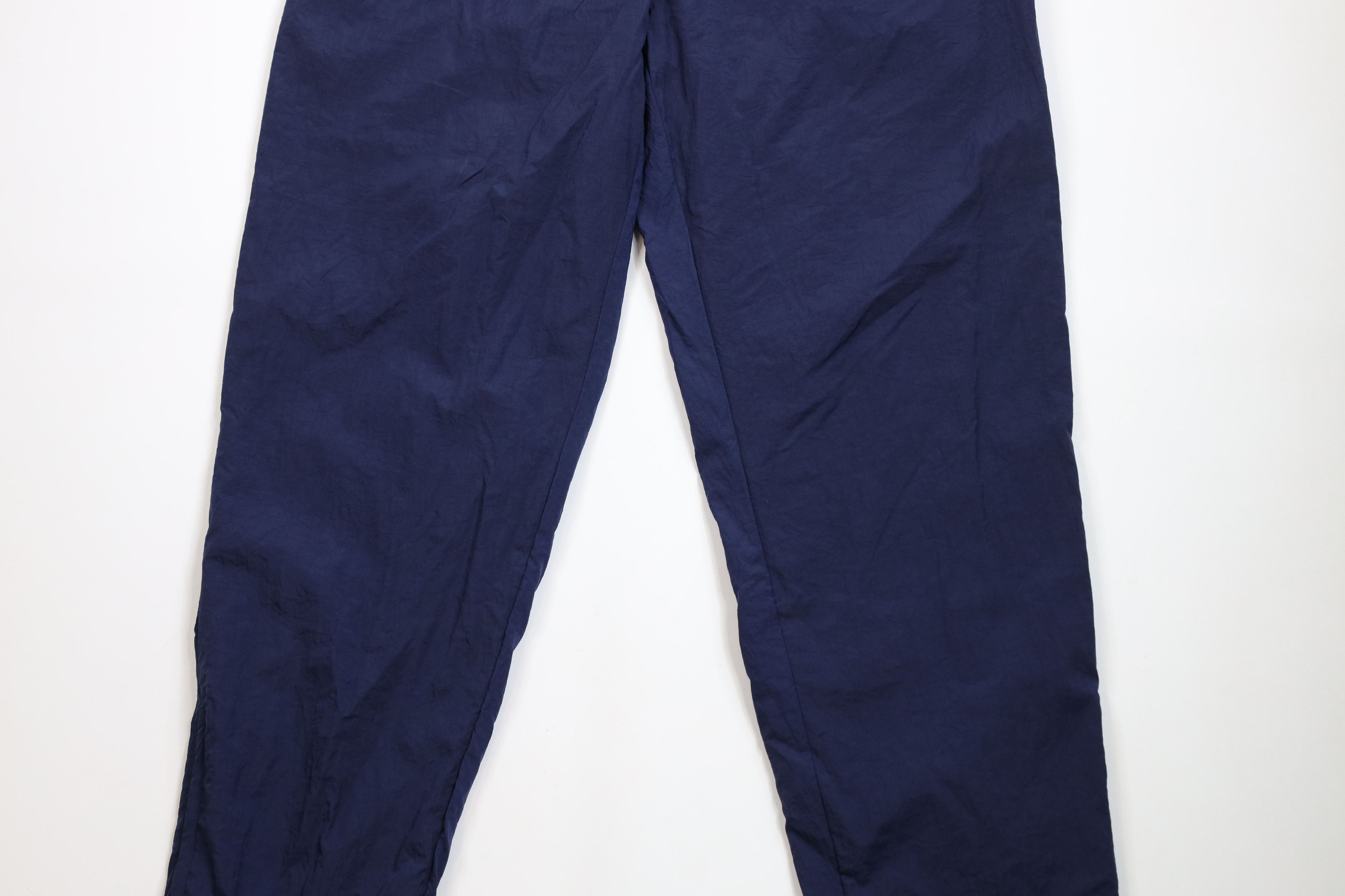 Adidas × Vintage Vintage 90s Adidas Lined Windbreaker Joggers Pants Navy Blue Size US 38 / EU 54 - 3 Thumbnail