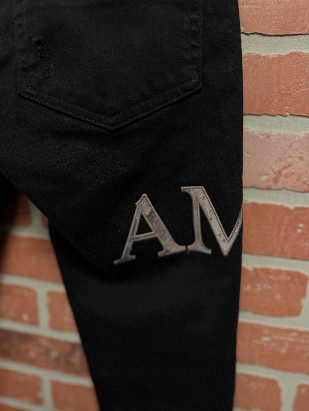 Amiri Amiri Wrap Around SnakeSkin Logo Size 28 🧼 Size US 28 / EU 44 - 14 Thumbnail