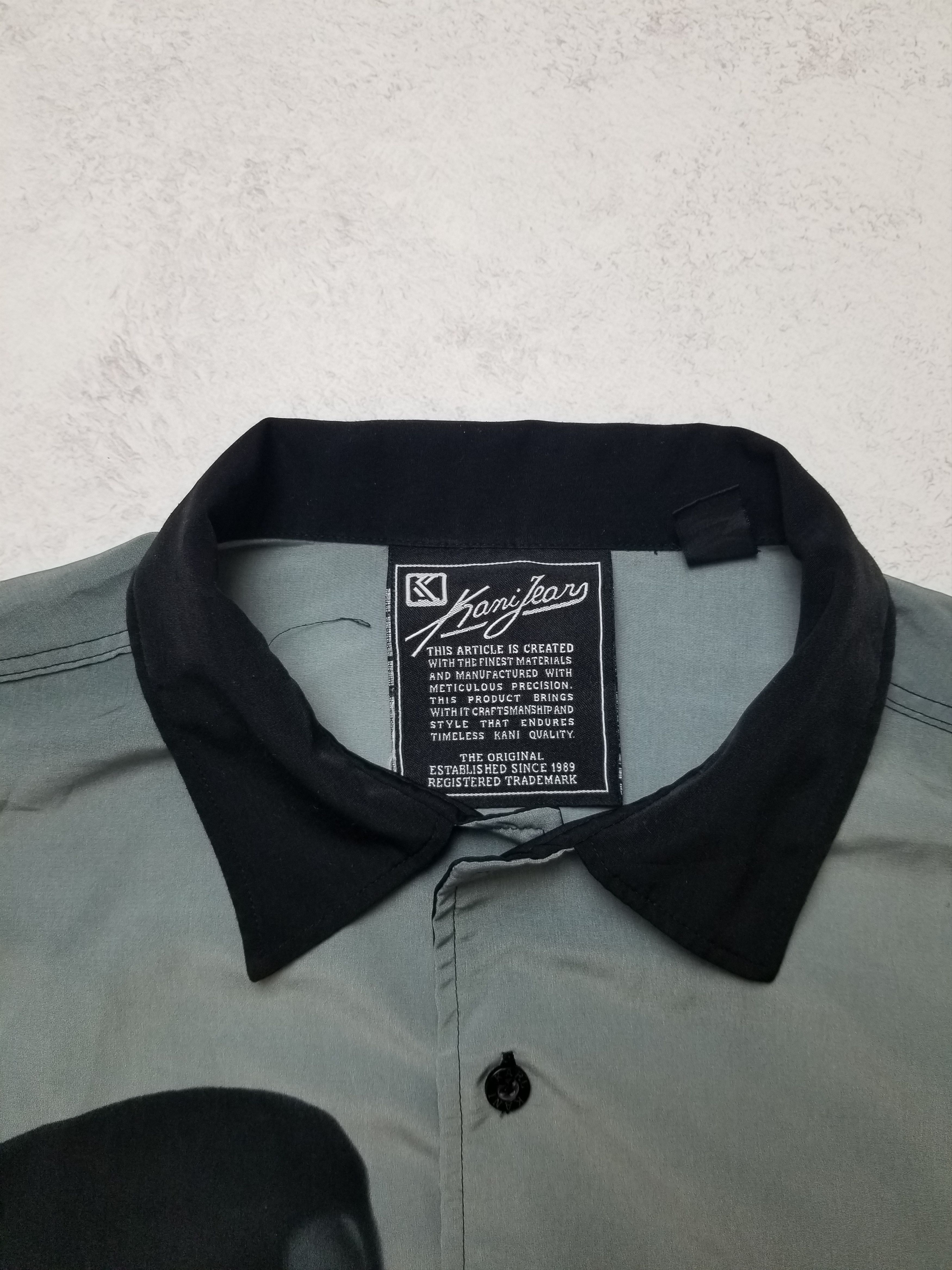 Karl Kani Karl Kani 50 cent Fullprint Rap Button Up Shirt 90s VTG Y2K Size US M / EU 48-50 / 2 - 6 Thumbnail